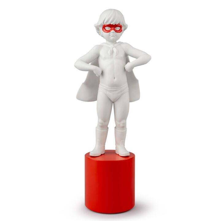 Hero to rescue Boy Figurine by Lladró
