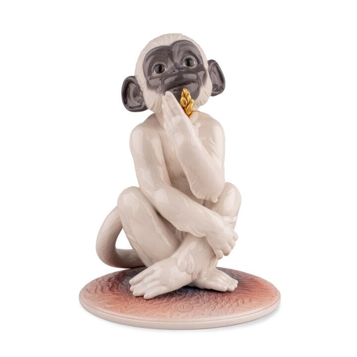 Little Monkey Figurine by Lladró