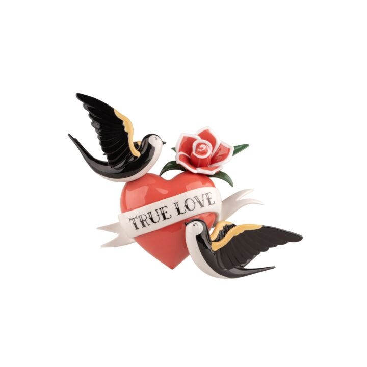 True love Heart Figurine by Lladró