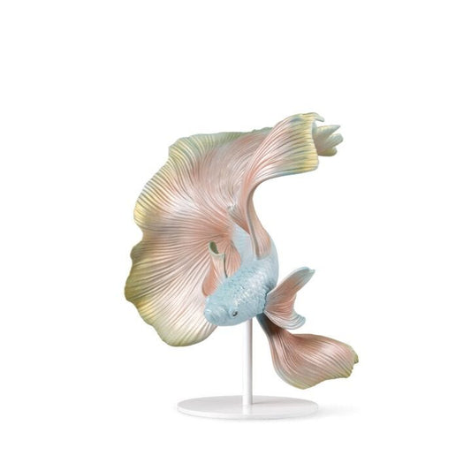 Betta Fish Sculpture by Lladró #Left