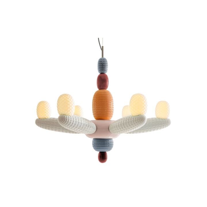 Soft Blown Chandelier by Lladró #Pink (CE/UK)