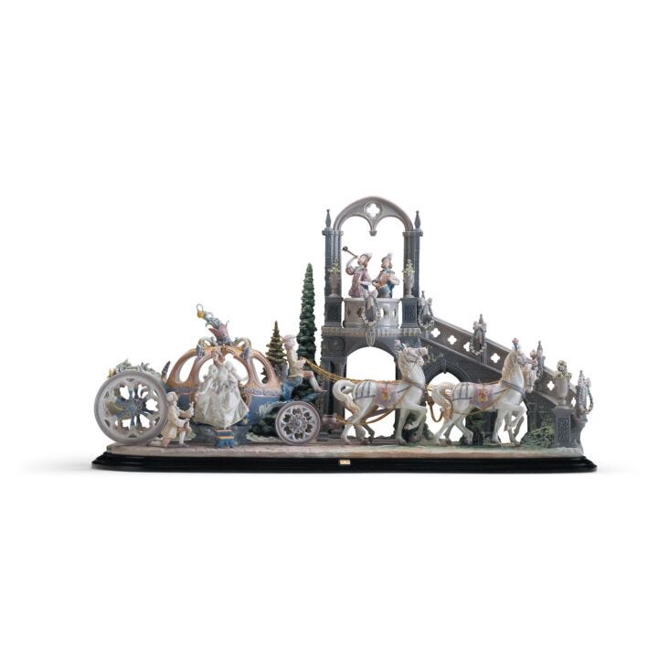 Cinderella's Arrival Sculpture by Lladró