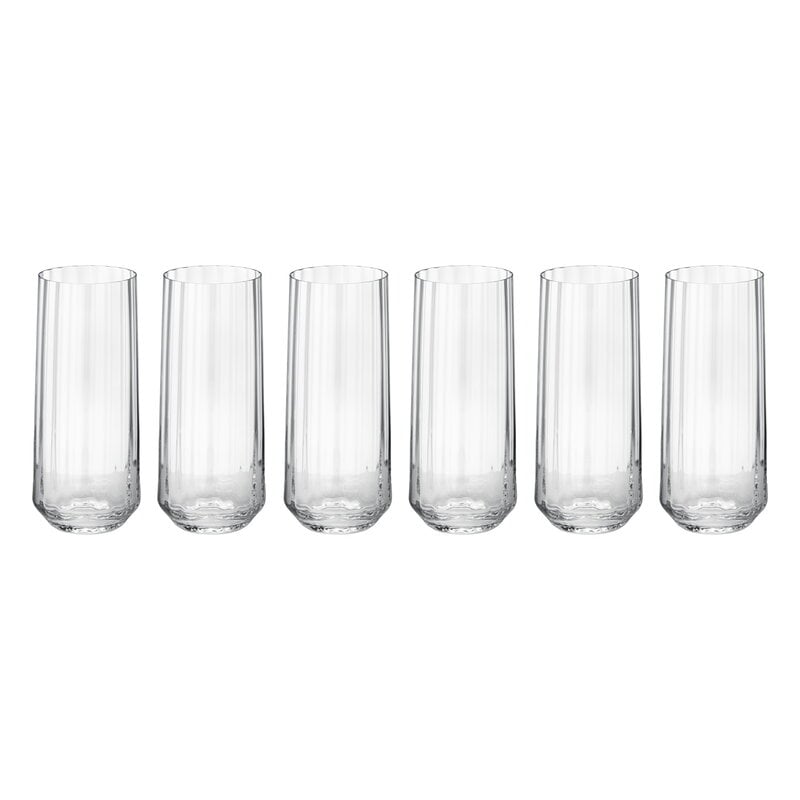 Bernadotte highball glass by Georg Jensen #6 pcs #