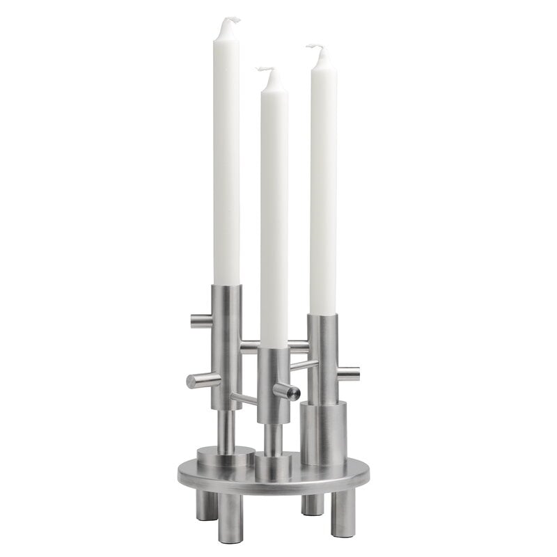JH candelabra by Fritz Hansen #steel #