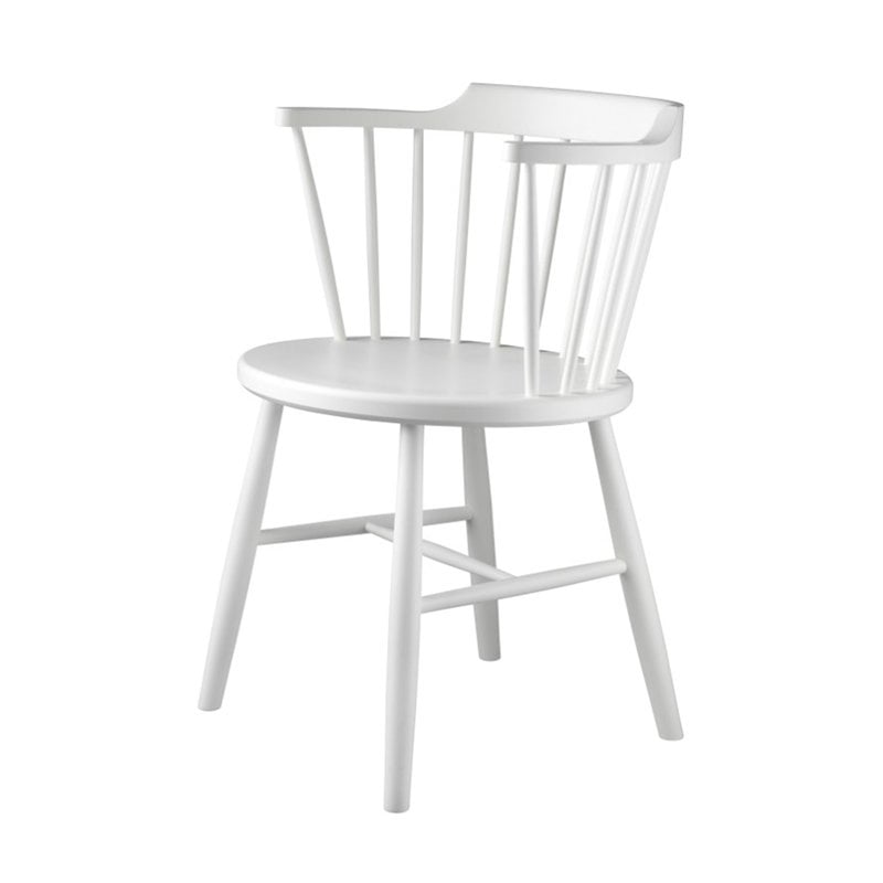 J18 chair by FDB Møbler #white #