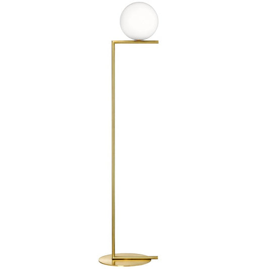 IC F1 floor lamp by Flos #brass #