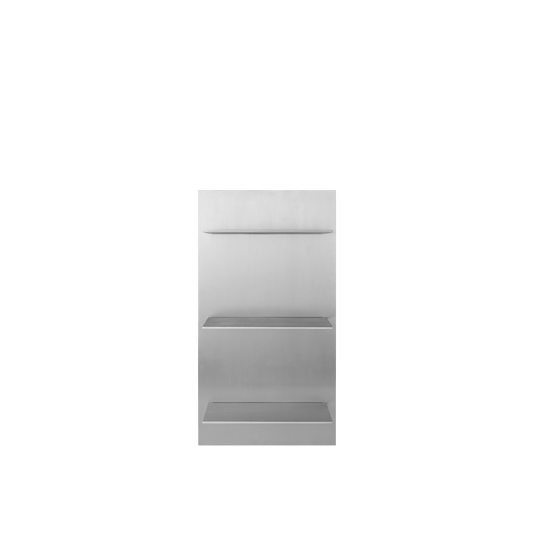 Ferm Living Storage Triple Wall Shelf Small Aluminum