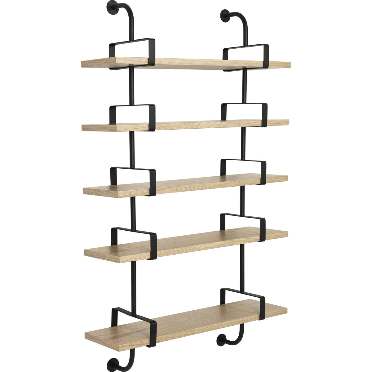 Démon Shelf L95 cm 5 Shelves American Walnut