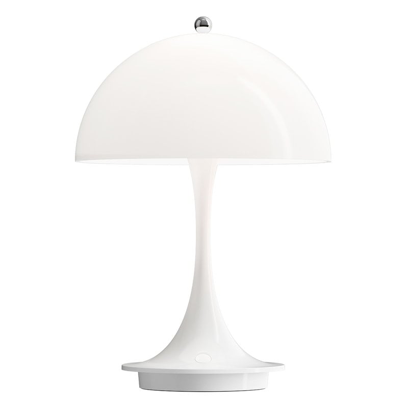 Panthella 160 Portable V2 table lamp by Louis Poulsen #opal #