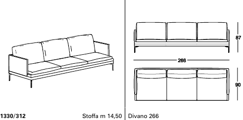 WILLIAM - sofa