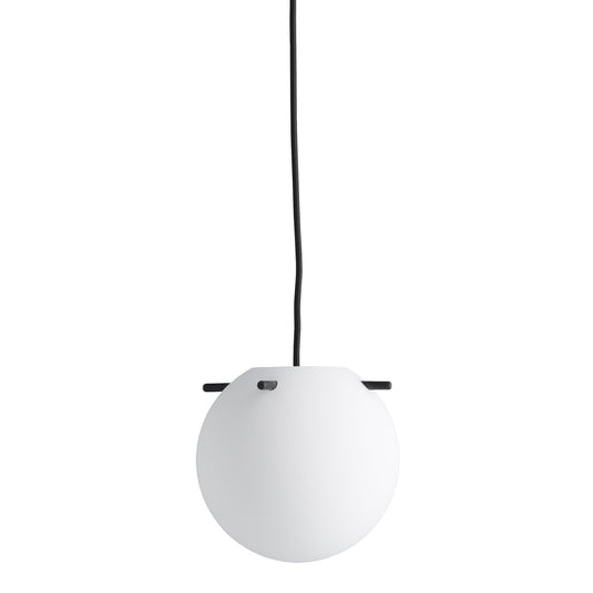 Koi Pendant Lamp Ø19 by Frandsen #Opal White/ Black Sticks