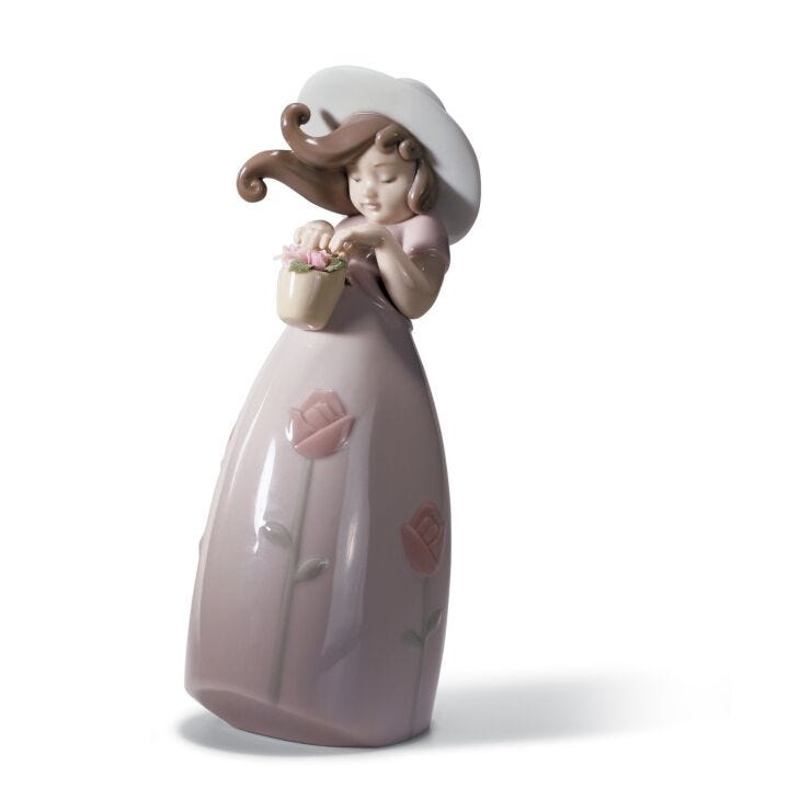 Little Rose Girl Figurine by Lladró