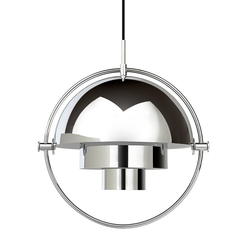 Multi-Lite pendant by GUBI #small, chrome - chrome #