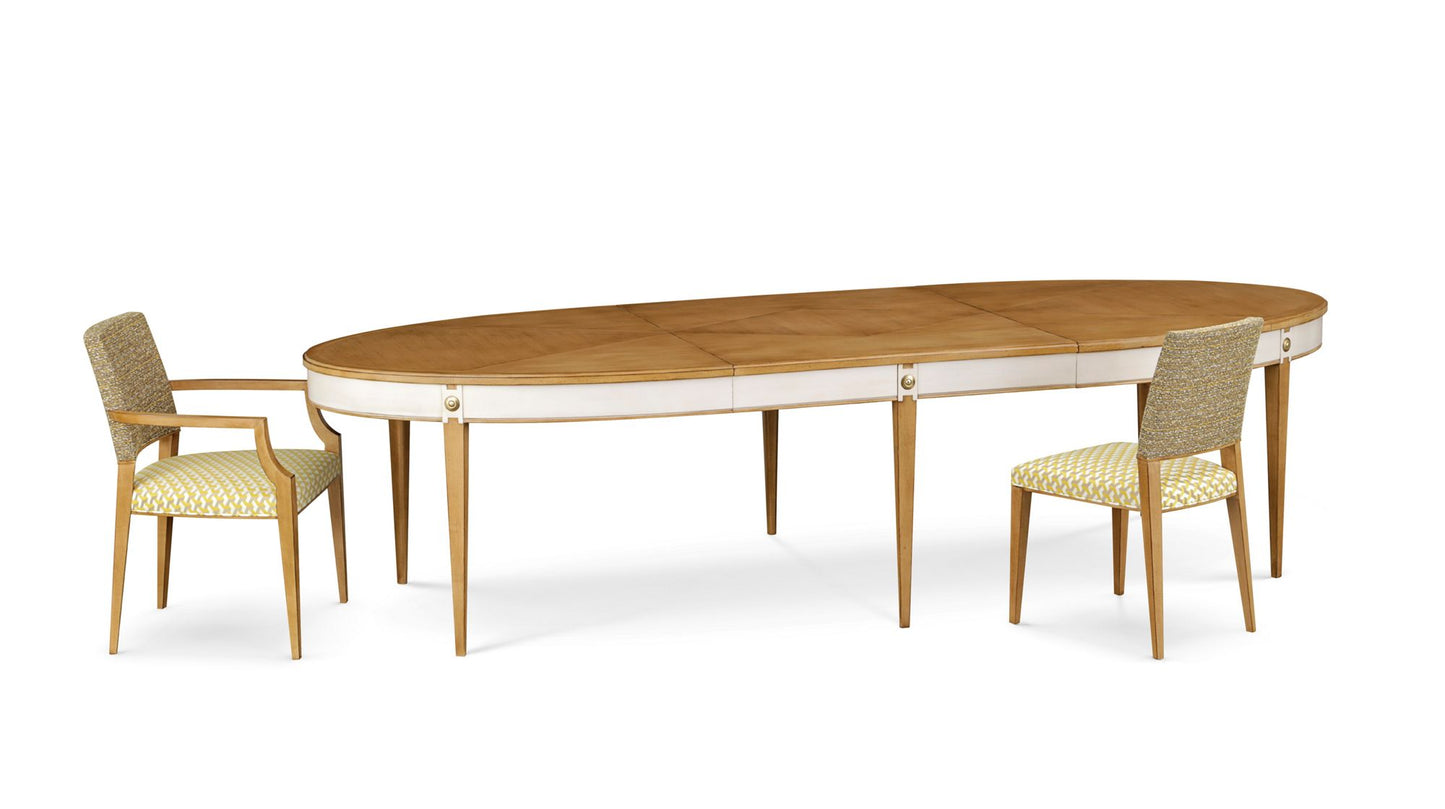 CLARIDGE OVAL DINING TABLE by Roche Bobois