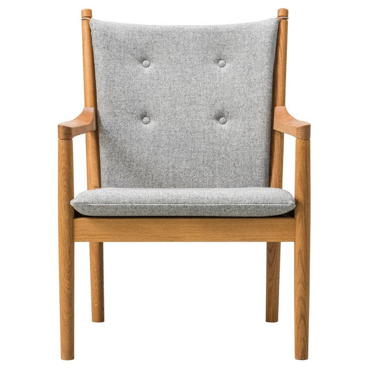Wegner 1788 easy chair by Fredericia #oiled oak - Hallingdal65 130 #
