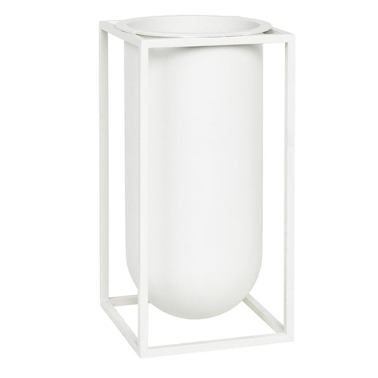 Kubus Lolo vase by Audo Copenhagen #white #