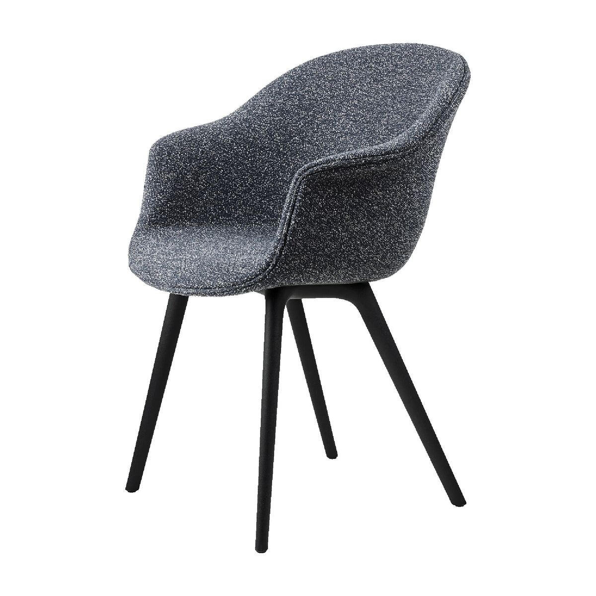 Bat Dining Chair - Un-Upholstered, Plastic Base, Outdoor (New Beige Base, New Beige)