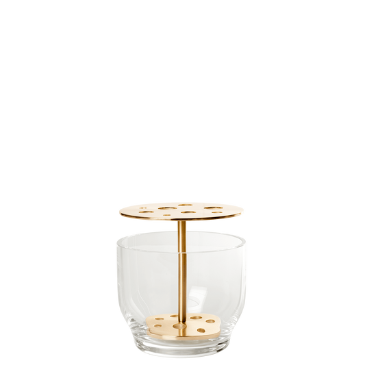 Ikebana - Small Vase by Fritz Hansen #Brass plated