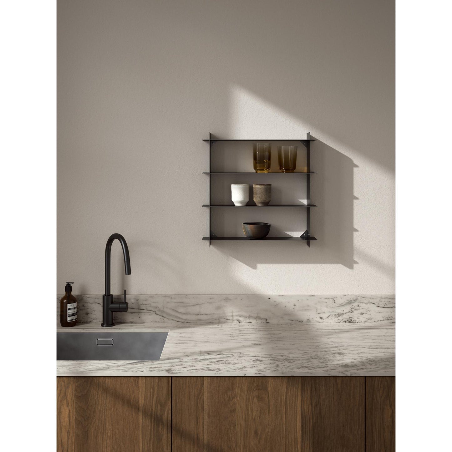 Andersen Furniture Division Shelf Black Steel