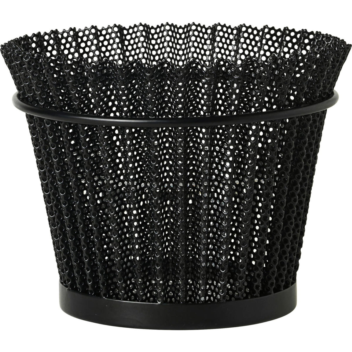 Matégot Flowers Jar Ø15 cm Soft Black