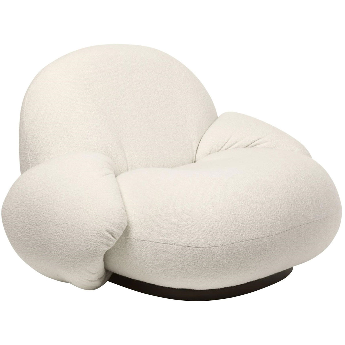 Pacha Armchair w. Armrests and Swivel Harp 24/Pearl Gold