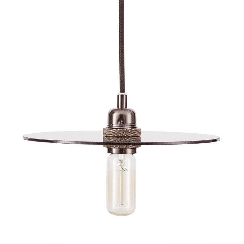 Circle Shade M pendant by Frama #25 cm, smoked glass #