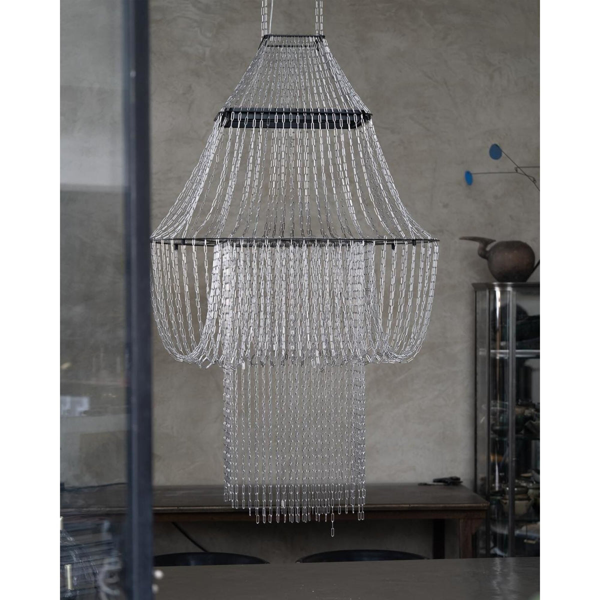 DCWédtions Lamp C Pendant Stainless Steel/ Black