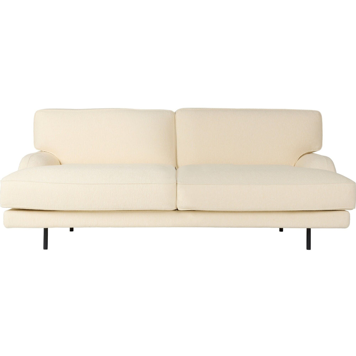 Flaneur 2-Person Sofa Black/Asator 0984