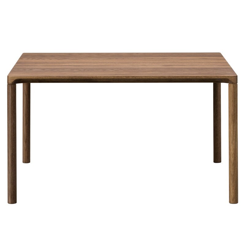 Piloti coffee table by Fredericia #75 x 75 cm, smoked oak #