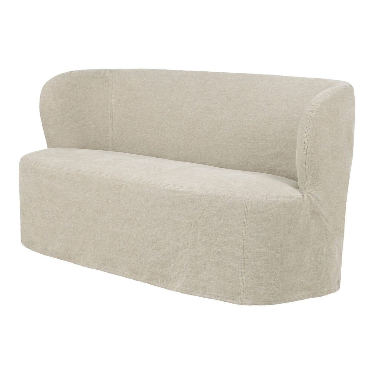 Stay Slipcover Sofa 150x70 cm Linen 0024