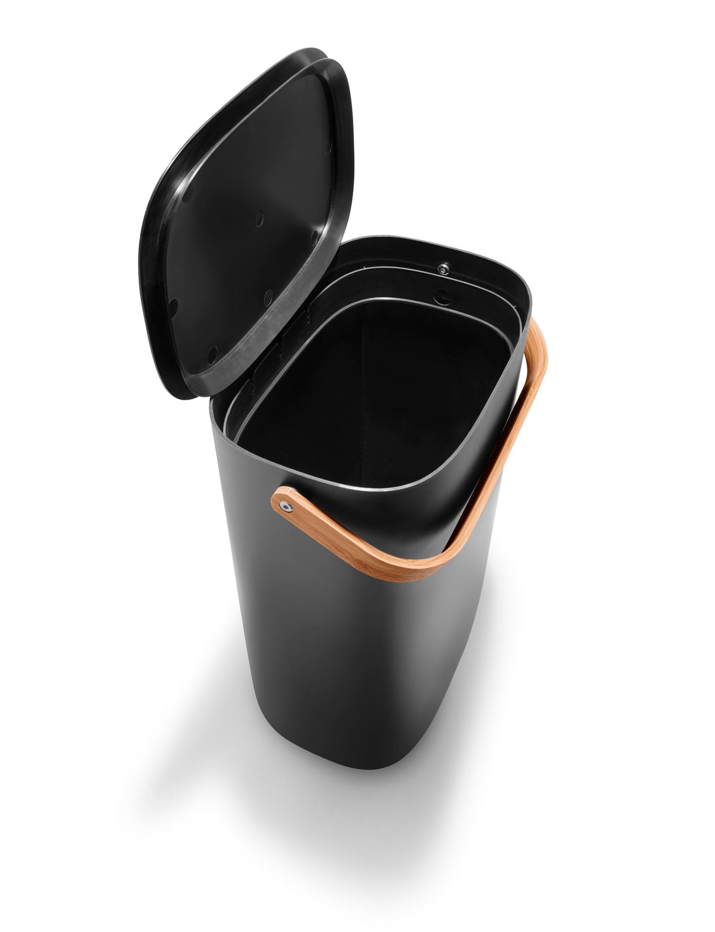 Reflect recycling waste bin, 33 L, black
