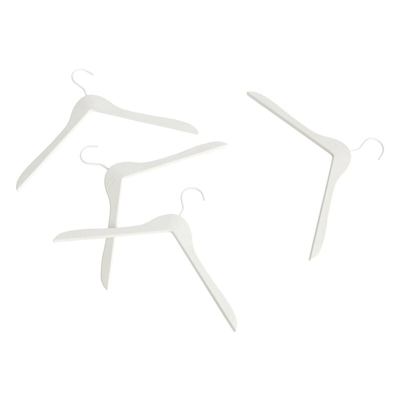 Coat hanger by HAY #white, 4 pcs #