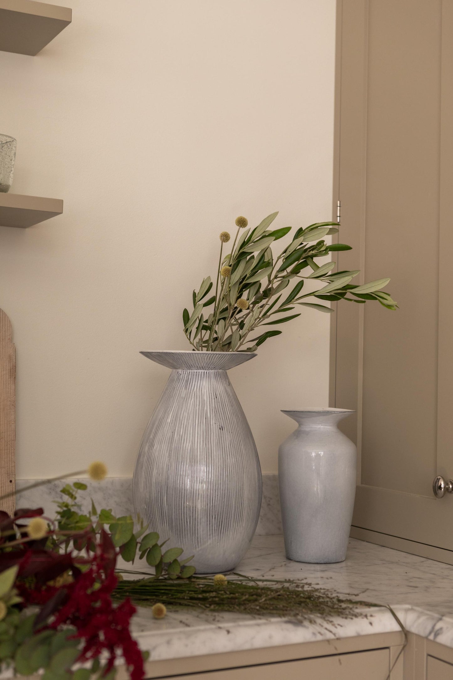 Department Mushu Vase Large Grey