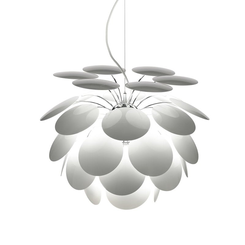 Discoco 35 pendant by Marset #white #