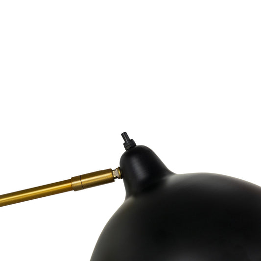Dyberg Larsen Futura Wall Lamp Matt Black/Gold/ Brass