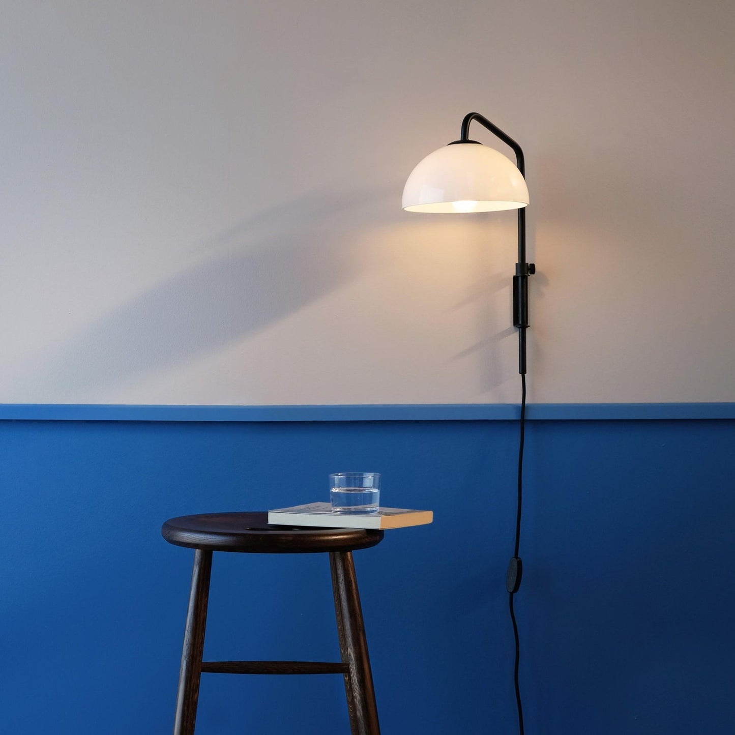 Dyberg Larsen Jazz Wall Lamp Opal