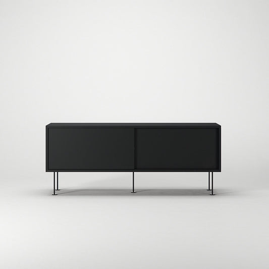 Decotique Vogue TV Bench With Legs 136 Anthracite/ Black