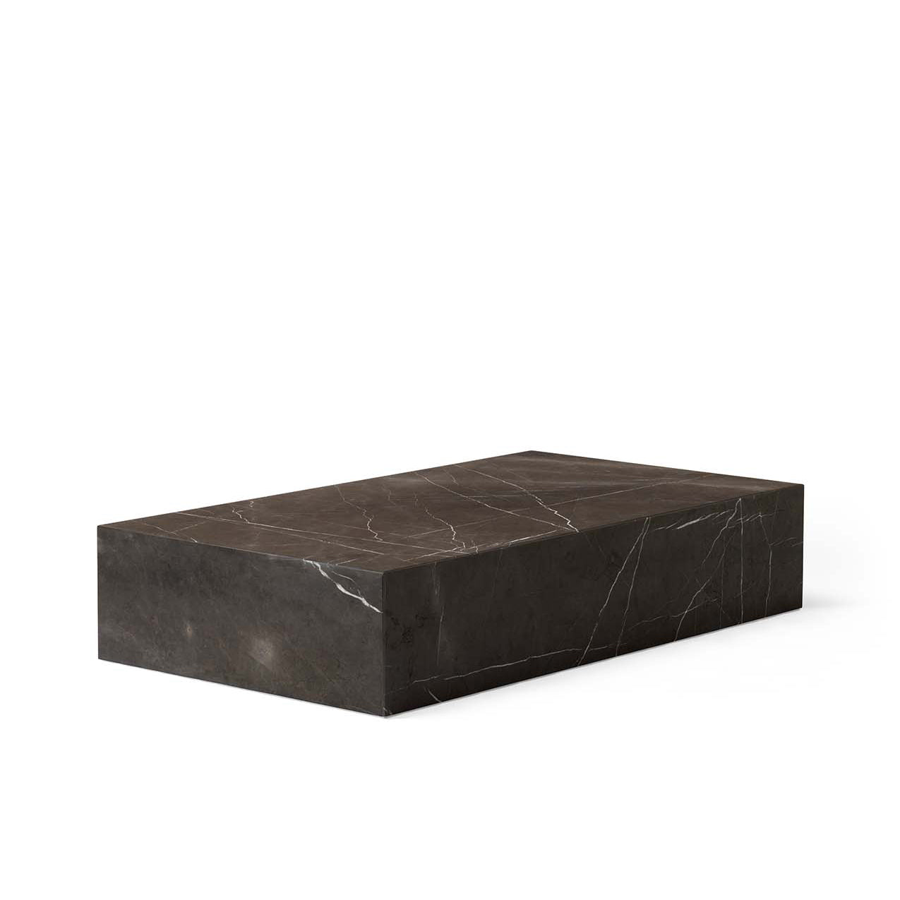 Plinth Grand marble coffee table by Audo Copenhagen #Grey Marble Kendzo