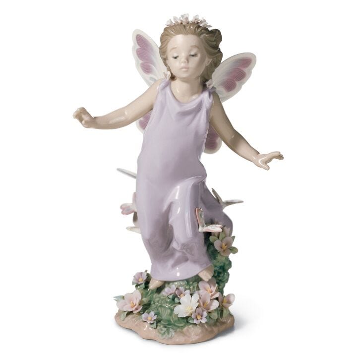 Butterfly Wings Fairy Figurine by Lladró