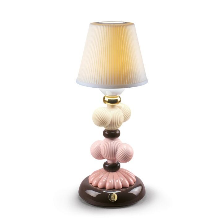 Cactus Firefly Golden Fall Table Lamp by Lladró #Pink