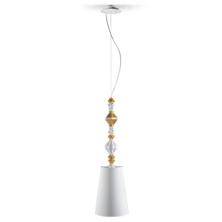 Belle de Nuit Ceiling Lamp II by Lladró #Golden Luster (CE/UK/CCC)