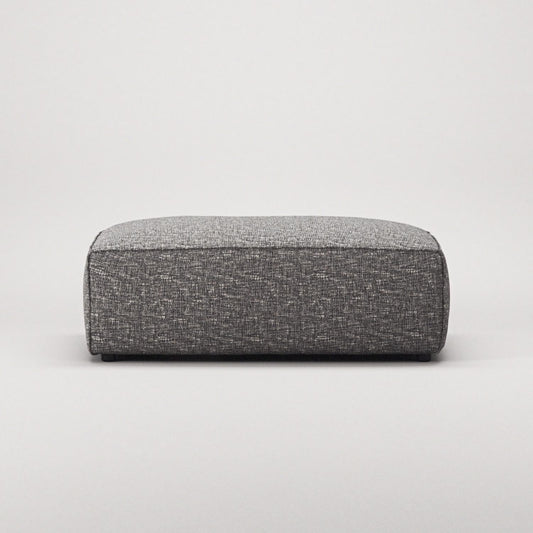 Decotique Grand Footstool Grey Marble