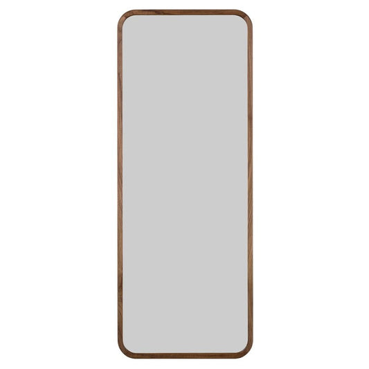 Silhouette mirror by Fredericia #70 x 180 cm, oiled walnut #