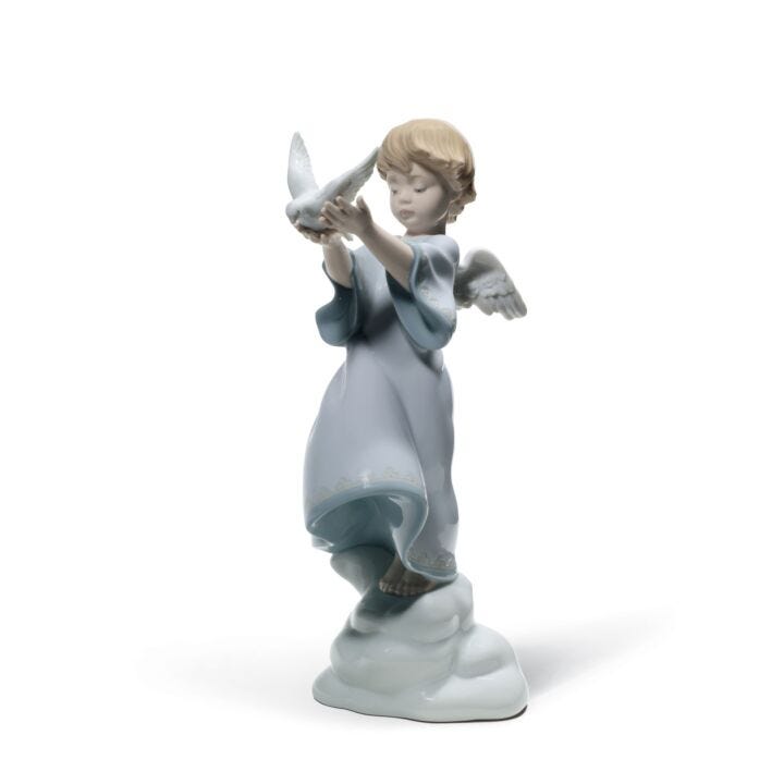 Peace on Earth Angel Figurine by Lladró