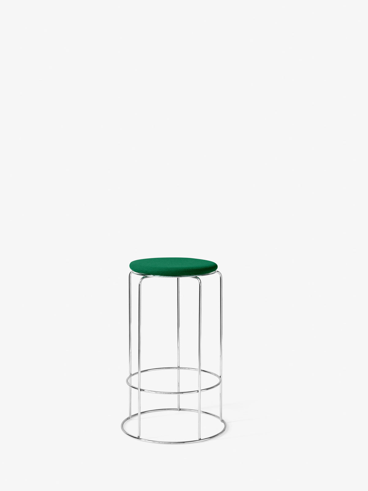 &tradition Wire Counter Stool VP15 with Seat Pad