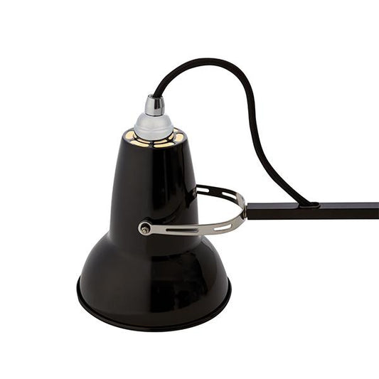 Anglepoise Original 1227 Mini Lamp w/wall Mount Jet Black
