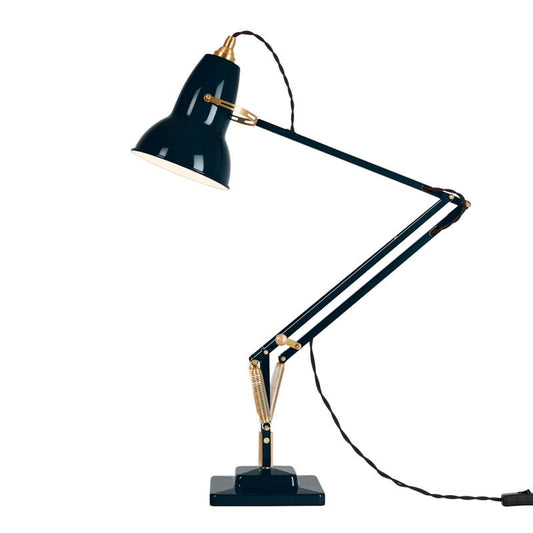 Original 1227 Brass desk lamp by Anglepoise #ink blue #