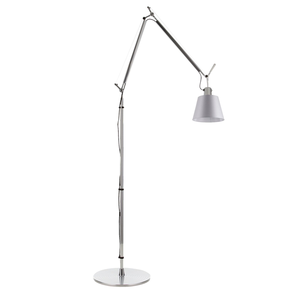 Tolomeo Basculante Floor Lamp by Artemide #Satin