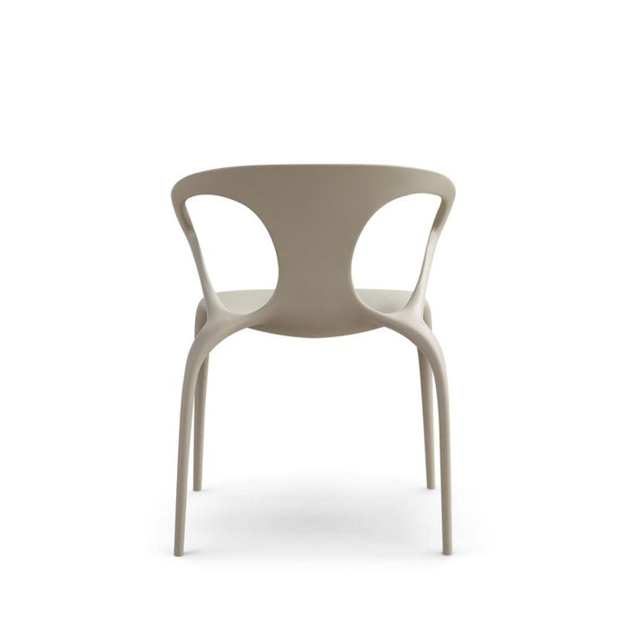 AVA Bridge Mat Dining Armchair by Roche Bobois #Laquer | Camel