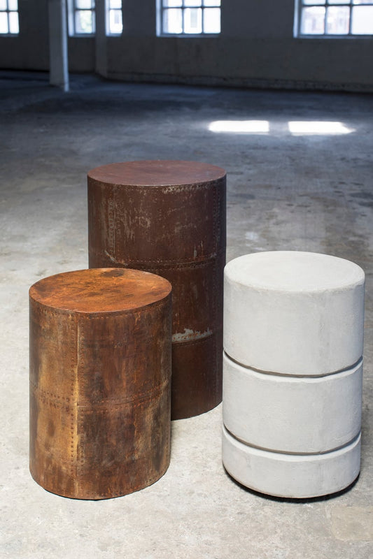 Pawn stool, 45,5 cm, concrete